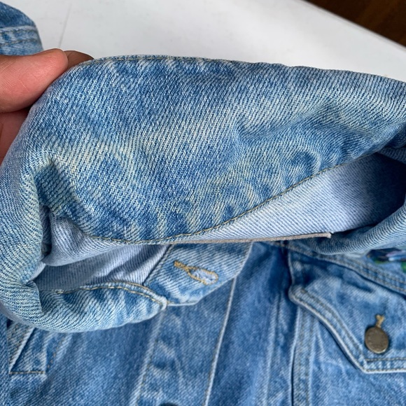 Vintage Selena custom reworked denim jacket size Small. - Picture 5 of 9